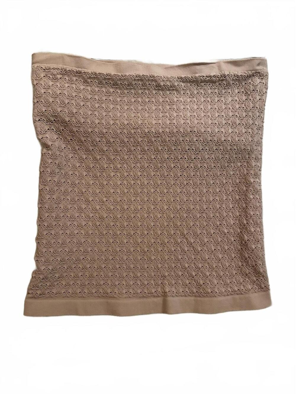Free People Infinitely Beige Knit Tube Top Size M/L
